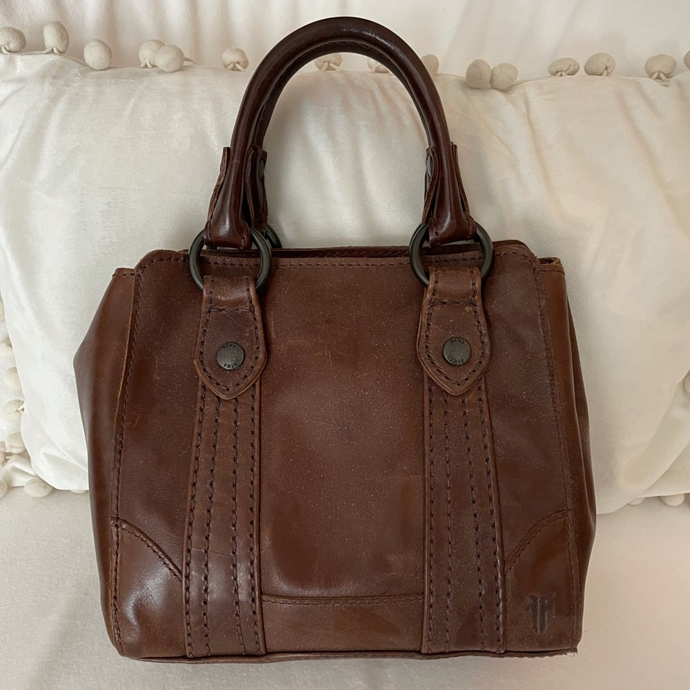 Frye Melissa Mini Leather Crossbody Tote*